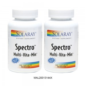 SOLARAY SPECTRO 100S EXTRA 20% TWINPACK (PL SPECIAL OFFER : 40% OFF)